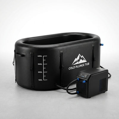 Cold Plunge Tub Built for Home Ice Baths, 248 Gallon Capacity, 1 HP Chiller, WiFi Control