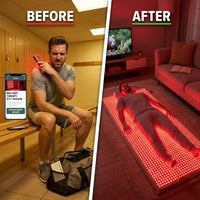 Red Light Therapy Mat — Before & After